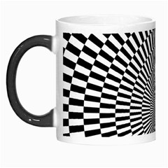 Circles Checkered Abstract Abstraction Art Morph Mug from ArtsNow.com Left