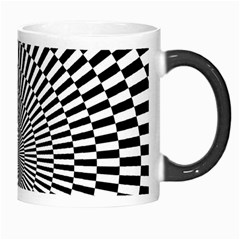 Circles Checkered Abstract Abstraction Art Morph Mug from ArtsNow.com Right