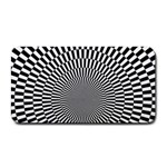 Circles Checkered Abstract Abstraction Art Medium Bar Mat