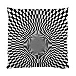 Circles Checkered Abstract Abstraction Art Standard Cushion Case (One Side)