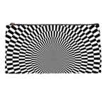 Circles Checkered Abstract Abstraction Art Pencil Case