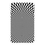 Circles Checkered Abstract Abstraction Art Memory Card Reader (Rectangular)