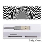 Circles Checkered Abstract Abstraction Art Memory Card Reader (Stick)