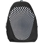 Circles Checkered Abstract Abstraction Art Backpack Bag