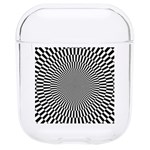 Circles Checkered Abstract Abstraction Art Hard PC AirPods 1/2 Case