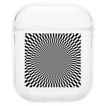 Circles Checkered Abstract Abstraction Art Soft TPU AirPods 1/2 Case