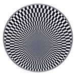 Circles Checkered Abstract Abstraction Art Wireless Fast Charger(White)