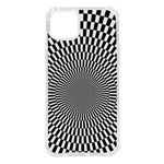 Circles Checkered Abstract Abstraction Art iPhone 14 Plus TPU UV Print Case