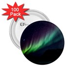 Aurora Borealis Beautiful Northern Lights Nature 2.25  Buttons (100 pack) 