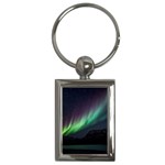 Aurora Borealis Beautiful Northern Lights Nature Key Chain (Rectangle)