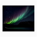 Aurora Borealis Beautiful Northern Lights Nature Small Glasses Cloth (2 Sides)