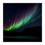 Aurora Borealis Beautiful Northern Lights Nature Medium Glasses Cloth (2 Sides)