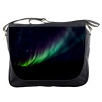 Aurora Borealis Beautiful Northern Lights Nature Messenger Bag