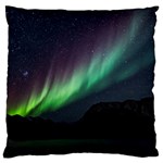 Aurora Borealis Beautiful Northern Lights Nature Large Cushion Case (One Side)