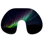 Aurora Borealis Beautiful Northern Lights Nature Travel Neck Pillow