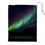 Aurora Borealis Beautiful Northern Lights Nature Drawstring Pouch (4XL)