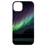 Aurora Borealis Beautiful Northern Lights Nature iPhone 14 Plus Black UV Print Case