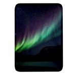 Aurora Borealis Beautiful Northern Lights Nature Rectangular Glass Fridge Magnet (4 pack)