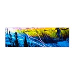 Night Skiing Colored Dead Grateful Lights Mountain Sticker Bumper (10 pack)