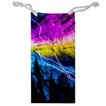 Night Skiing Colored Dead Grateful Lights Mountain Jewelry Bag