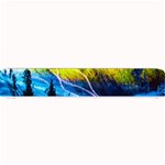 Night Skiing Colored Dead Grateful Lights Mountain Small Bar Mat