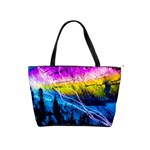 Night Skiing Colored Dead Grateful Lights Mountain Classic Shoulder Handbag