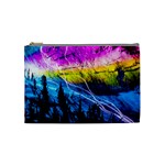 Night Skiing Colored Dead Grateful Lights Mountain Cosmetic Bag (Medium)