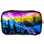 Night Skiing Colored Dead Grateful Lights Mountain Toiletries Bag (One Side)