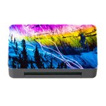 Night Skiing Colored Dead Grateful Lights Mountain Memory Card Reader with CF