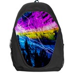 Night Skiing Colored Dead Grateful Lights Mountain Backpack Bag