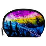 Night Skiing Colored Dead Grateful Lights Mountain Accessory Pouch (Large)