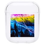 Night Skiing Colored Dead Grateful Lights Mountain Hard PC AirPods 1/2 Case