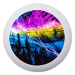 Night Skiing Colored Dead Grateful Lights Mountain Dento Box with Mirror