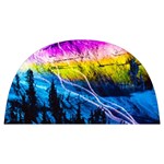 Night Skiing Colored Dead Grateful Lights Mountain Anti Scalding Pot Cap