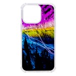 Night Skiing Colored Dead Grateful Lights Mountain iPhone 13 Pro TPU UV Print Case