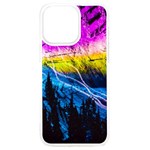 Night Skiing Colored Dead Grateful Lights Mountain iPhone 15 Pro Max TPU UV Print Case