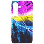 Night Skiing Colored Dead Grateful Lights Mountain Samsung Galaxy S24 6.2 Inch Black TPU UV Case