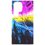 Night Skiing Colored Dead Grateful Lights Mountain Samsung Galaxy S24 Ultra 6.9 Inch Black TPU UV Case