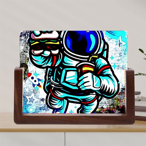 THE ASTRONAUT Acrylic UV Print 8  Tabletop Frame (U Front