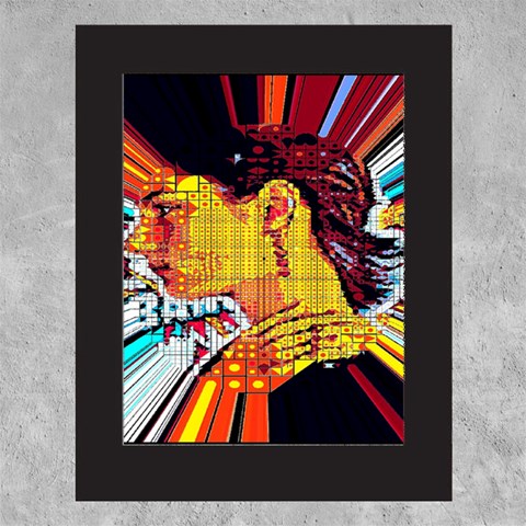 POP ARTIST Acrylic UV Print 5 /7  Tabletop/Wall Photo Frame from ArtsNow.com Front