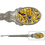 Yellow Template Design Letter Opener