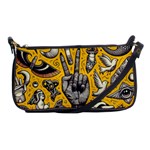 Yellow Template Design Shoulder Clutch Bag