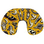 Yellow Template Design Travel Neck Pillow