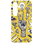 Yellow Template Design Samsung Galaxy S24 6.2 Inch Black TPU UV Case