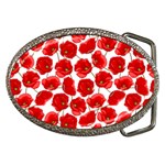 Flower Poppies Plant Petal Belt Buckles