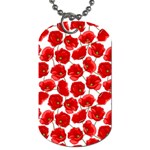 Flower Poppies Plant Petal Dog Tag (One Side)