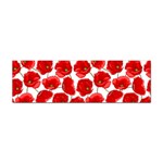 Flower Poppies Plant Petal Sticker Bumper (10 pack)