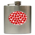 Flower Poppies Plant Petal Hip Flask (6 oz)