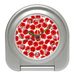 Flower Poppies Plant Petal Travel Alarm Clock