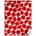 Flower Poppies Plant Petal Canvas 12  x 16 